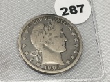 1901-O Barber Half Dollar