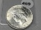 1923 Peace Dollar