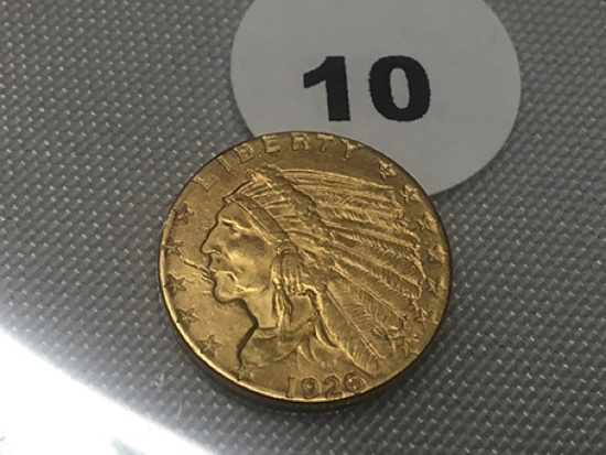 1926 $2 1/2 Indian Gold