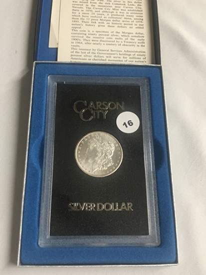 1883 CC Unc Morgan dollars, Unc