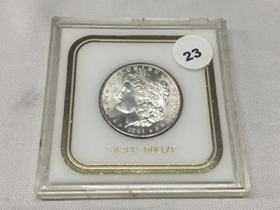 1881-S  Morgan Dollar, Unc