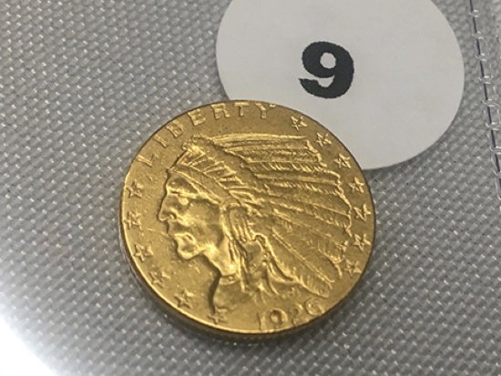 1926 $2 1/2 Indian Gold