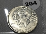 1936-D Arkansas Comm. Half Dollar, Unc