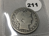 1897-O Liberty Head Quarter