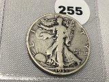 1935-S Walking Liberty Half Dollar
