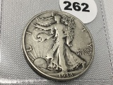 1938 Walking Liberty Half Dollar