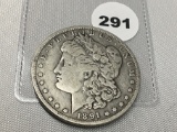 1891-O Morgan Dollar