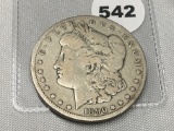 1890-CC Morgan Dollar
