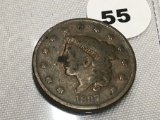 1837 Large Cent