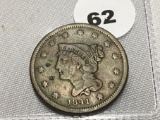 1841 Large Cent