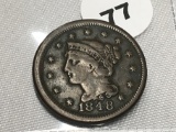 1848 Large Cent
