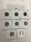 Lot of 8 1970's, 80's, Proof Jefferson Nickles