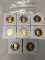 Lot of 8 Proof Presidential Dollars