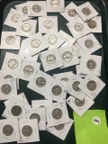 Lot of 40 1940's, 50's Washington Quarters