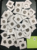 Lot of 50 1920's Buffalo Nickels (Majority w/Partial dates)