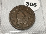 1827 Large Cent