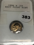 1996-W Roosevelt Dime, BU+