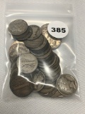 6x$ Lot of 48 Mercury Dimes (mixed date)