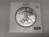 2021 Silver Eagle Type I