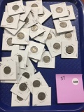 Lot of 37 1930's Buffalo Nickels