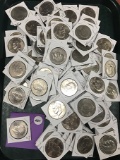 Lot of 108 Ike Dollars (Some Unc)