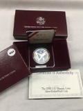 1992-S Olympic 90% Silver Proof Dollar