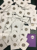 Lot of 100 1940's Mercury Dimes (No unc coins, no junk)