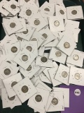Lot of 100 1940's Mercury Dimes (No unc coins, no junk)