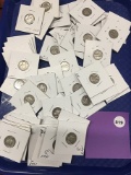 Lot of 59 1940's Mercury Dimes (No unc coins, no junk)