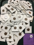 Lot of 100 1940's-50's Lincoln Cents