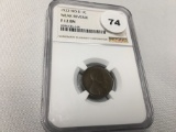 1922 No D Lincoln Cent , NGC Graded