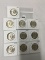 Lot of 10 1964 Kennedy Half Dollars