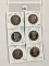 Lot of 6 2000's Proof Kennedy Half Dollars