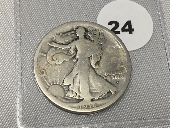 1916-D Walking Liberty Half