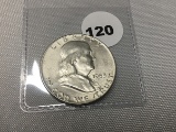 1953-D Franklin Half Unc.