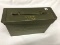 NO SHIPPING: Ammo Box with 192 cal. 30 cart. AP M2 8 rd. clips bandoleers