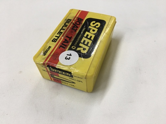 NO SHIPPING: (58) Speer 30 Cal., .308 in. Boat Tail, 150 gr