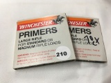 NO SHIPPING: (170 ) Win. Large Rifle Standard or Magnum Primers