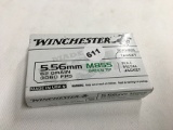 NO SHIPPING: (20 rds.) Win. 5.56 mm 62 gr.