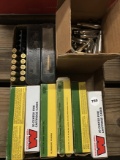NO SHIPPING: Assorted 257 Roberts Used Brass (Not All Boxes are Full)
