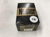 NO SHIPPING: (36) Nosler 6mm Cal., .243 in., Spitzer, 85 gr