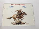 NO SHIPPING: Winchester Western Metal Sign 9x12in