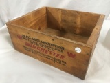 NO SHIPPING: Winchester Wooden Ammo Box