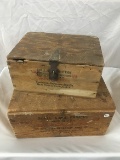 NO SHIPPING: Winchester Wooden Primer & Ammo Box