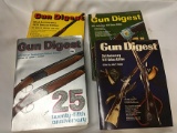 NO SHIPPING: Lot of (4) 1970's Gun Digest