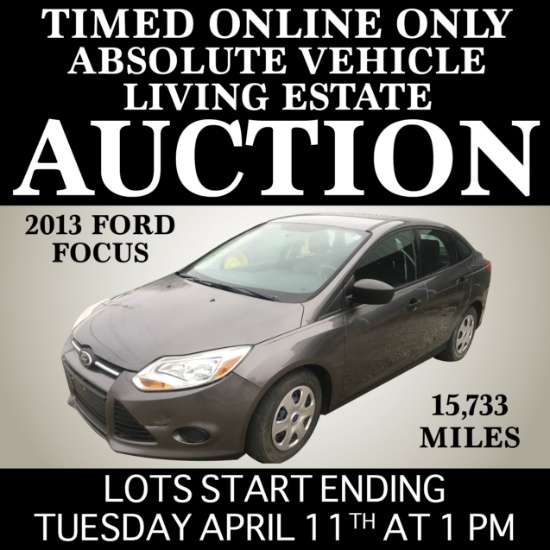 Absolute Vehicle Living Estate Auction
