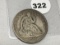 1857 Seated Half