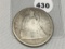 1861-P Seated Liberty Dollar