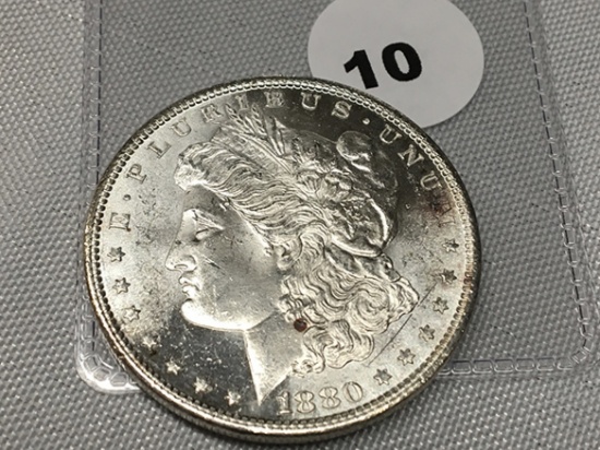 1880 -S Morgan Dollar