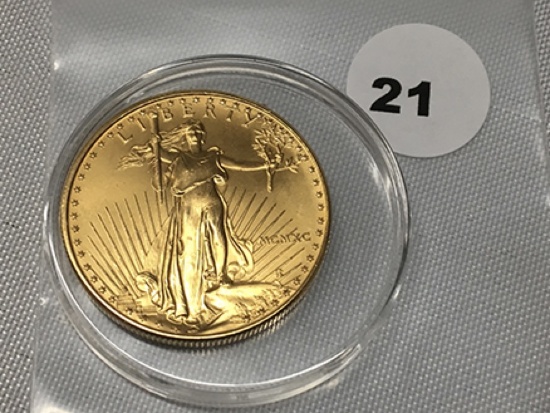 1990 (Roman Numeral) 1 oz. $50 Gold Eagle
